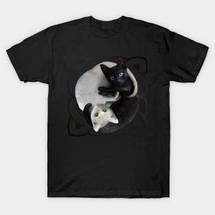 Yin Yang Cats T-Shirt